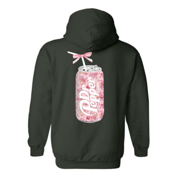 Dr. Pepper Hoodie, Floral Can Design Shirt, Trendy Hoodie for Men and Women , Hoodie Design - Image 7
