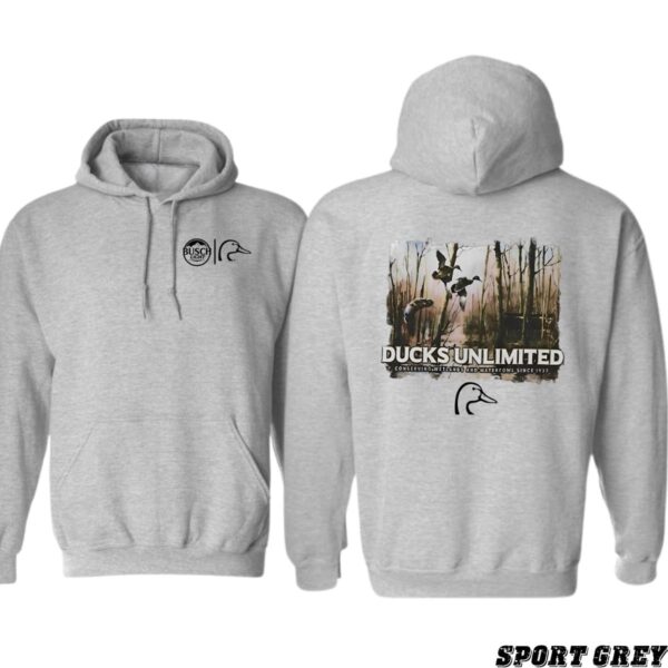 Ducks Unlimited Conservation Hoodie, Iconic Wildlife Design Celebrating Waterfowl Conservation, Menswear Sweaters, Street Life Style - Image 3
