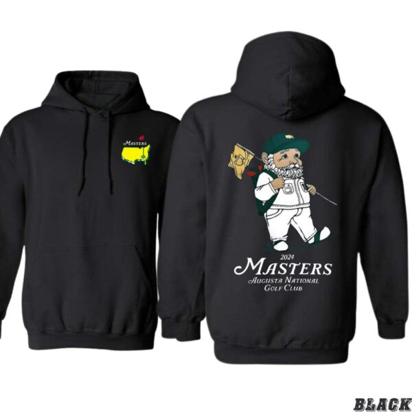 Augusta National Golf Club Hoodie, 2024 Masters Logo with Charming Character Graphic, Perfect for Golf Fans, Street Life Style - Image 4