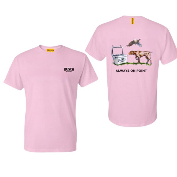 Busch LLight TShirt, Always On Point Design with Hunting Dog and Cooler, country boy clothing, Perfect for Outdoor Enthusiasts, Ideal for Casual Wear, Comfortable and Stylish, Street Life Style - Image 5