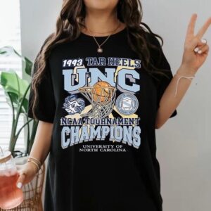 University Of North Carolina Tournament Champs NCAA T-Shirt, Street LifeStyle, Trending T-Shirts, Comfortable T-Shirts