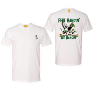 Feet Hangin’ We Bangin’ TShirt, Bold Mallard Ducks Illustration Perfect for Outdoor Enthusiasts and Duck Hunters, Cozy and Stylish TShirt for Nature Adventures , TShirt Design, Street Life Style