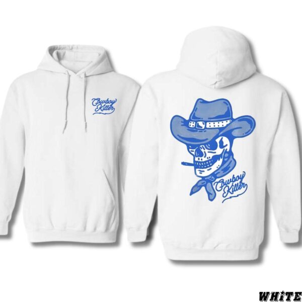 Cowboy Killer Hoodie, Bold Skull and Hat Design, Perfect for Edgy Fashion, Comfortable and Durable, Gift for Men, Gift for Women, Gift for You , Hoodie Design - Image 8