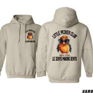 Little Pecker Club Hoodie, Playful Bird Design, Perfect for Fun-Loving Individuals, Ideal for Casual Wear, Cozy and Stylish, Unisex Hoodie for Men and Women , Winter Fashion