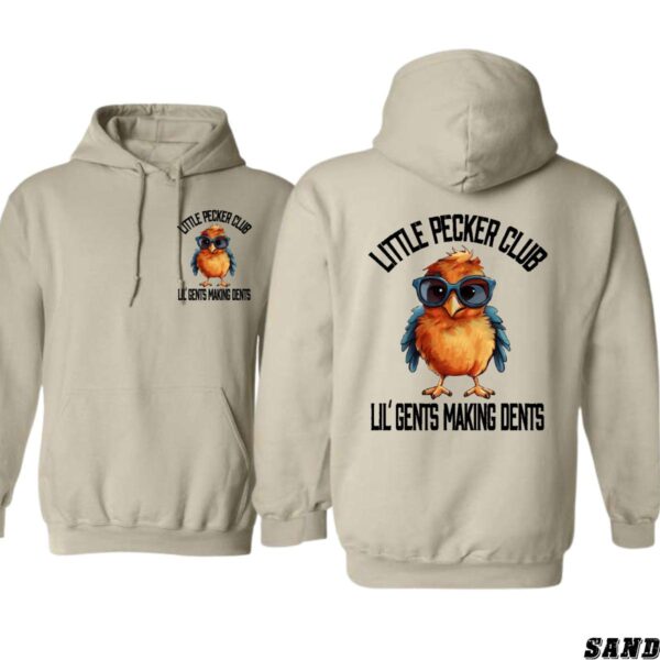 Little Pecker Club Hoodie, Playful Bird Design, Perfect for Fun-Loving Individuals, Ideal for Casual Wear, Cozy and Stylish, Unisex Hoodie for Men and Women , Winter Fashion