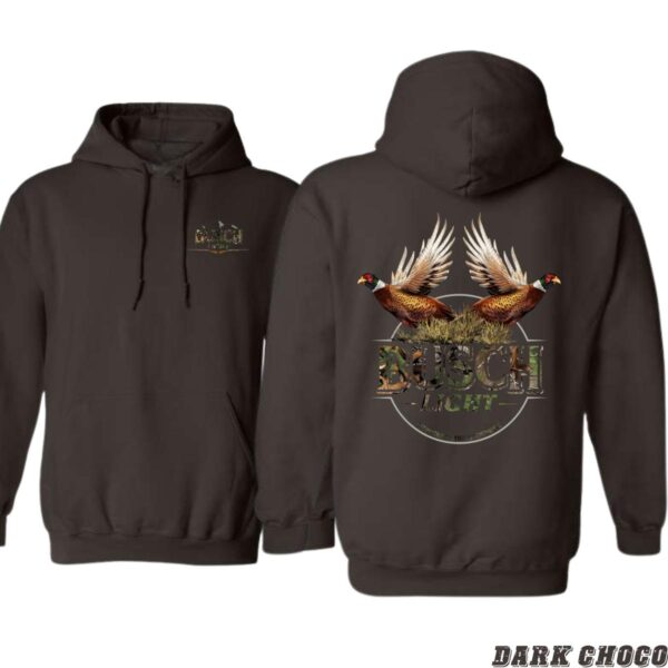 Busch iLight Hoodie, Pheasant Hunting Shirt, Trendy Hoodie for Men and Women , Hoodie Design - Image 2