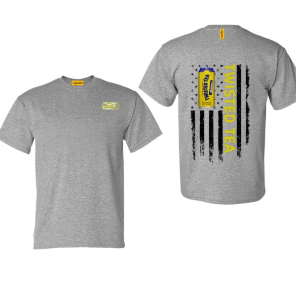 Twisted Tea TShirt, Bold Americana Design Featuring Iconic Twisted Tea Can and Patriotic Theme, Perfect for Beverage Lovers and Casual Style Enthusiasts, Unisex TShirt for Everyday Comfort and Standout, Street Life Style - Image 4