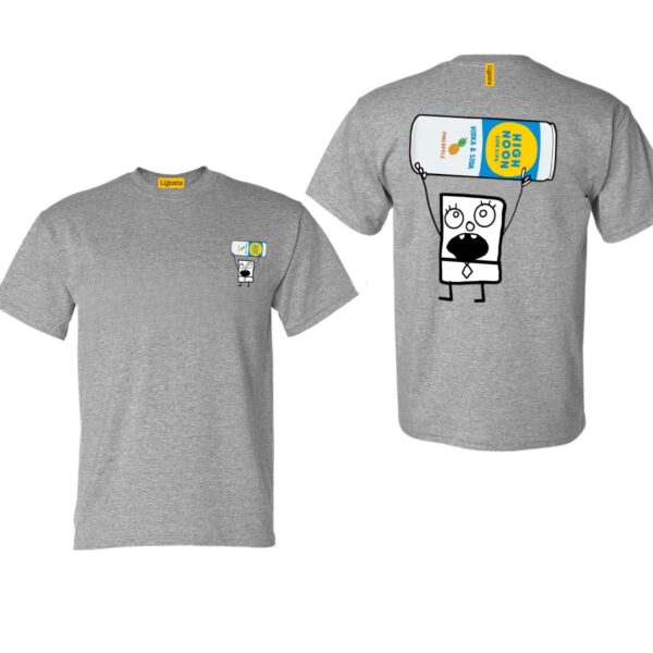 High Noon TShirt, Fun Cartoon Character Design, Perfect for Vodka & Soda Fans, Ideal for Casual Outings, Cozy and Humorous, Unisex TShirt for Men and Women , TShirt Design, Street Life Style - Image 4