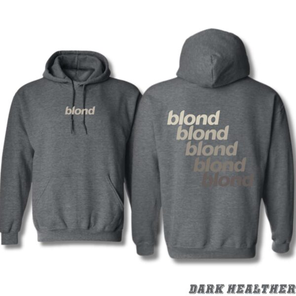 Blond Hoodie, Minimalist Streetwear, Premium Graphic Apparel, Street Life Style - Image 2