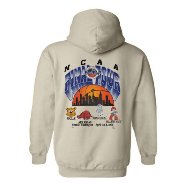 NCAA Final Four Hoodie, 1995 Seattle Championship Shirt, Trendy Hoodie for Men and Women , Street Life Style, Menswear Unisex, Street Life Style - Image 3