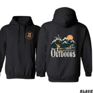 Barstool Outdoors Adventure Hoodie, Perfect for Outdoor Enthusiasts, Featuring Stunning Mountain and Wildlife Graphics, Ideal for Hiking, Camping, and Everyday Casual Wear, Premium Quality Unisex Hoodie for Comfort and Style , Winter Fashion