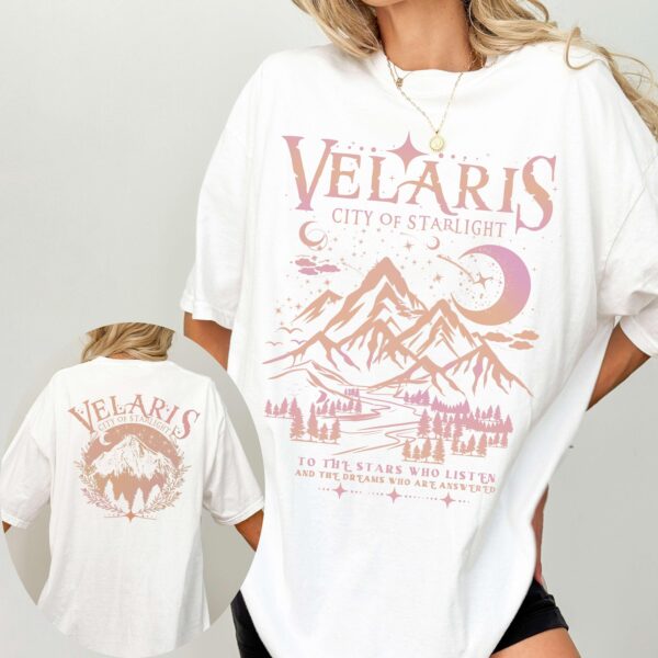 Velaris Shirt, ACOTAR Comfort Colors, City Of Starlight, Night Court T-Shirt, Rhysand Quotes, Sarah J Maas Apparel, Book Lover Gift, Street Life Style, Trending T-Shirts - Image 5