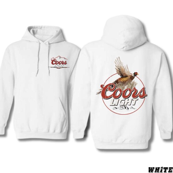 Coors Light Hoodie, Classic Pheasant Design, Perfect for Beer Lovers, Comfortable and Warm,  Menswear Unisex, Street Life Style - Image 7