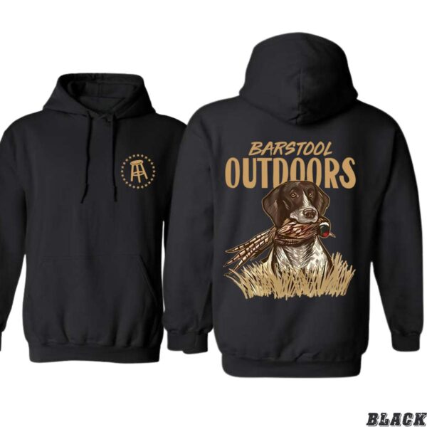 Barstool Outdoors Hoodie, Country boy clothing, Hunting Dog Design, Perfect for Outdoor Adventures, Comfortable and Warm, Hoodie For Men, Hoodie For Women . Tops Underwear, Street Life Style - Image 4