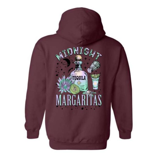 Midnight Margaritas Hoodie, Colorful Tequila and Margarita Design, Perfect for Party Lovers, Ideal for Casual Wear, Comfortable and Stylish, Hoodie For Men, Hoodie For Women , Hoodie Design - Image 8