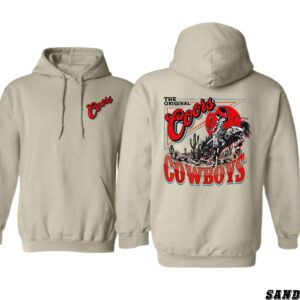 Coors “Cowboys Rodeo” Black Unisex Hoodie, Perfect for Western Enthusiasts and Casual Wear coors cowboy , Hoodie Design