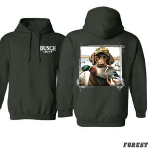 Busch iLight Hunting Dog Hoodie, Hoodies for Country Girls, Labrador Retriever and Duck Design, Country Living Sweatshirt, Duck Hunting Apparel Wo, Street Life Style