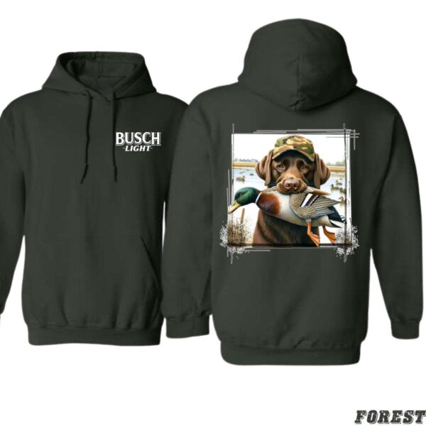 Busch iLight Hunting Dog Hoodie, Hoodies for Country Girls, Labrador Retriever and Duck Design, Country Living Sweatshirt, Duck Hunting Apparel Wo, Street Life Style