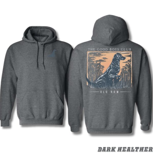 Old Row Hoodie, "The Good Boys Club" Design, Ideal for Dog Lovers, Comfortable and Stylish, Gift for Men, Gift for Women, Gift for You , Hoodie Design - Image 7