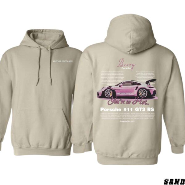 Barstool Golf Hoodie, Porsche 911 GT3 RS Design, Trendy Hoodie for Men and Women , Hoodie Design - Image 7