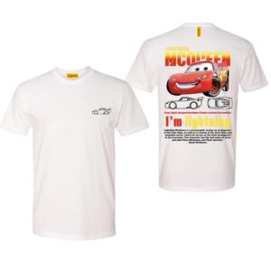 Mc Queen Design Classic T-Shirt, Cars Matching Shirt, L. Mc Queen and Sally Couple T-shirt