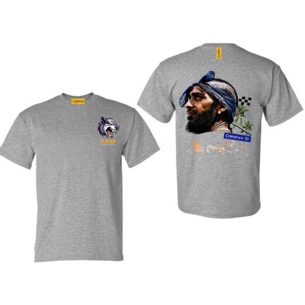 Nipsey Hussle Big Face Memorial Graphic Tee, Street Wear, Street Life Style, Street Design, Nipsey Hussle - Image 4