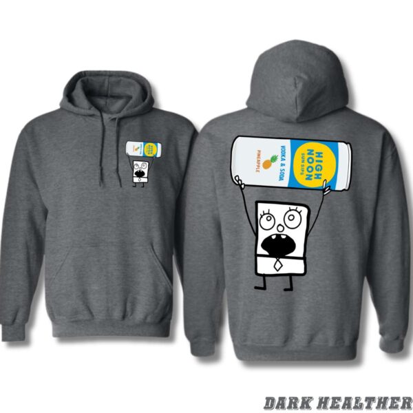 High Noon Hoodie, Fun Cartoon Character Design, Perfect for Vodka & Soda Fans, Ideal for Casual Outings, Cozy and Humorous, Unisex Hoodie for Men and Women , Winter Fashion - Image 5