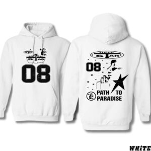 Hell Star Path to Paradise Design, Everyday Wear Hoodie, Bold and Unique Style , Hoodie Design