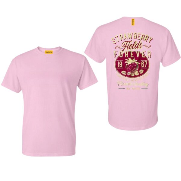 Old School Band Tees Shirt Design, Comfort Retro Band Tee, Beatle Strawberry Fields Rock Band Tee, Oversized Trendy Shirts, Retro Graphic Tee, Street Life Style - Image 5
