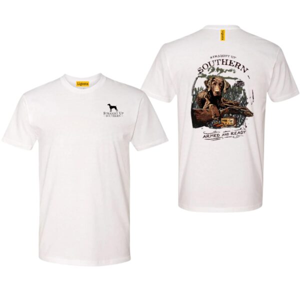 Straight Up Southern TShirt, Rustic Dog Design, Perfect for Outdoor Enthusiasts, Ideal for Southern Style, Warm and Cozy, Unisex TShirt for Men and Women , TShirt Design, Street Life Style