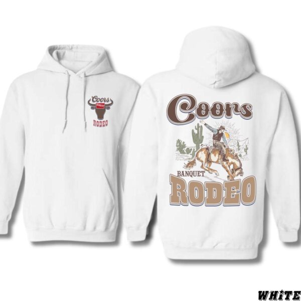 Coors Banquet Rodeo Hoodie, Classic Western Rodeo Design, Perfect for Country and Beer Lovers, Ideal for Casual Comfort, Stylish and Bold, Unisex Hoodie for Men and Women , Winter Fashion - Image 5