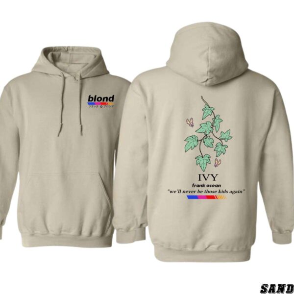 Frankk Ocean Ivy Hoodie, Hoodie with Frank Ocean's Ivy Design, Perfect for Fans and Casual Wear, Street Life Style, Menswear Unisex
