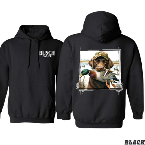 Busch iLight Hunting Dog Hoodie, Hoodies for Country Girls, Labrador Retriever and Duck Design, Country Living Sweatshirt, Duck Hunting Apparel Wo, Street Life Style - Image 3