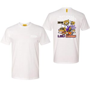 2019 National Champions LSU Tigers TShirt, Celebrate Victory with Iconic Tiger Design, Street Life Style