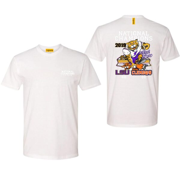 2019 National Champions LSU Tigers TShirt, Celebrate Victory with Iconic Tiger Design, Street Life Style