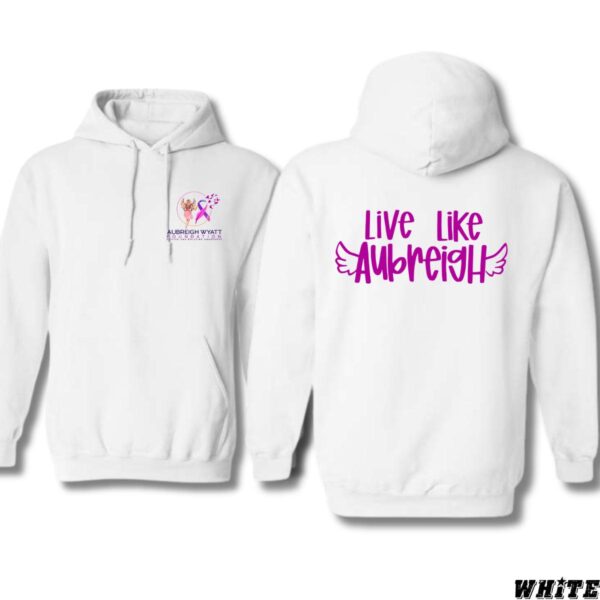 Live Like Aubreigh Hoodie, Inspiring Message Design, Perfect for Spreading Positivity, Street Life Style - Image 5