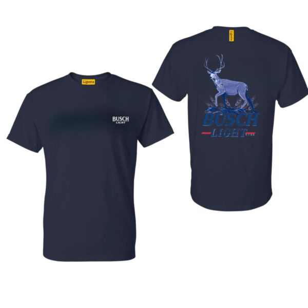Busch LLight TShirt, Classic Deer Design, Perfect for Outdoor Enthusiasts, country boy clothing, TShirts for country girls, Ideal for Casual Wear, Comfortable and Stylish, Street Life Style - Image 4