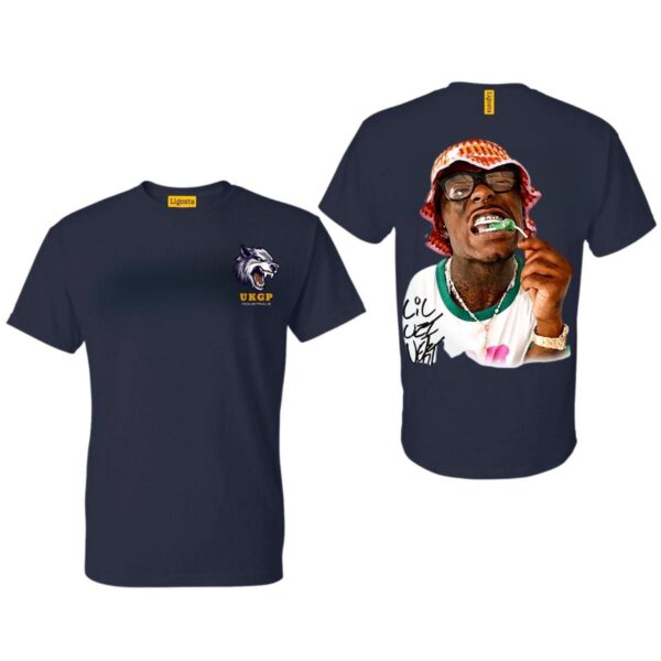 Lil Uzi Vert Big Face Graphic Tee, Lil Uzi Vert Design , Graphic Streetwear, Street Life Style, Retro Graphic Tee - Image 3