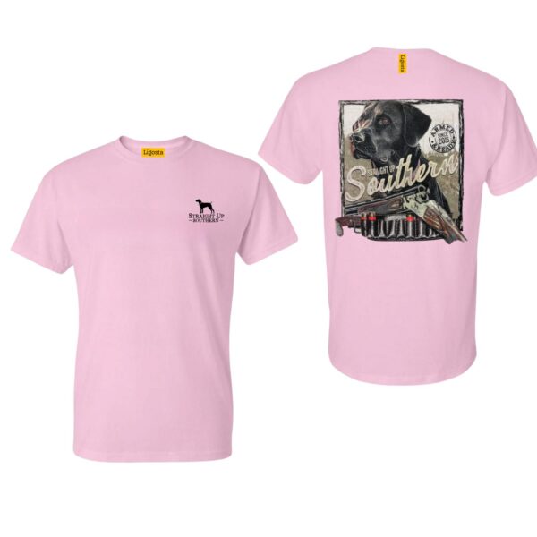 Straight Up Southern Shirt, Hunting Dog and Shotgun Design, Perfect for Outdoor Enthusiasts and Dog Lovers, Comfortable and Durable Camo Country Shirts, Ideal for Men and Women, High-Quality Material. - Image 5