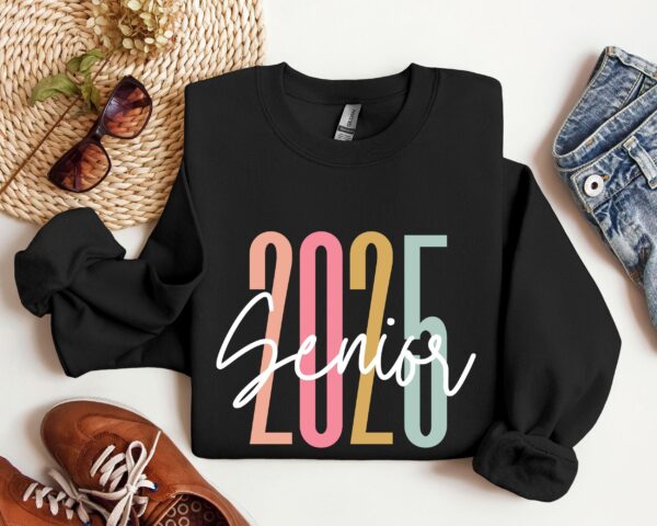 Senior 2025 Shirt, Back To School 2025, Senior Retro Shirt, 2025 Seniors Shirt, Senior 2025 Retro Shirt, Class of 2025 Senior Shirt, Graduation Gift - Image 6