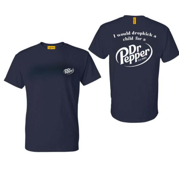 Dr Pepper TShirt Graphic Dark Heather TShirt, Perfect for Dr Pepper Lovers, Street Life Style - Image 3