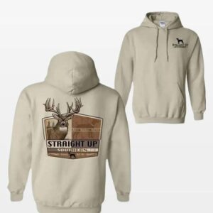 Straight Up Southern Hoodie, Deer Hunting Design, Comfortable and Durable Camo Country Hoodies, Perfect for Outdoor Enthusiasts and Hunting Fans, Ideal for Casual Wear, Stylish and High-Quality, Hoodie for Men and Women . Tops Underwear, Street Life Sty