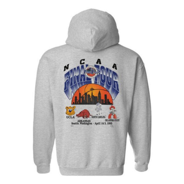 NCAA Final Four Hoodie, 1995 Seattle Championship Shirt, Trendy Hoodie for Men and Women , Street Life Style, Menswear Unisex, Street Life Style - Image 4