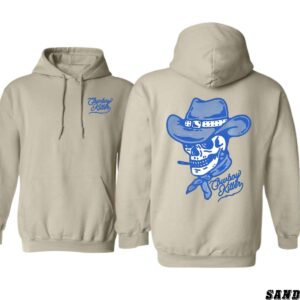Cowboy Killer Hoodie, Bold Skull and Hat Design, Perfect for Edgy Fashion, Comfortable and Durable, Gift for Men, Gift for Women, Gift for You , Hoodie Design