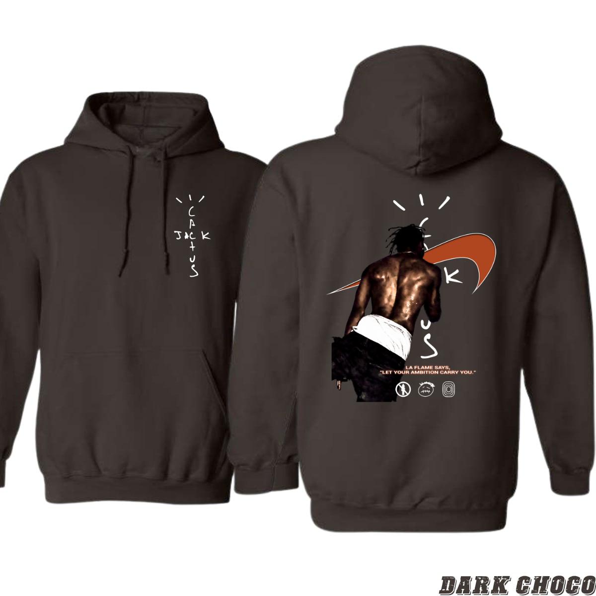 Cactus Jacker Hoodie, Bold Streetwear with Iconic Back Design, Premium Fabric, Elevate Your Urban Style, Embrace the Energy of La Flame
