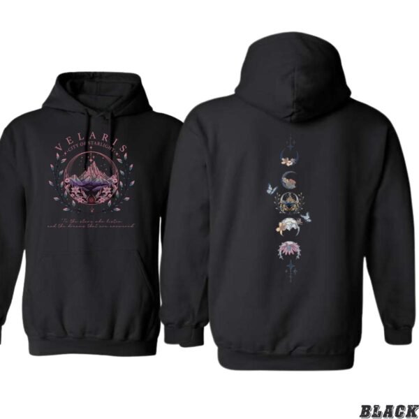 Velaris Hoodie, City of Starlight Design Shirt, Trendy Hoodie for Men and Women , Hoodie Design - Image 8