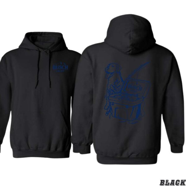 Busch Light Dog and Cooler Design, Outdoor Casual Hoodie, Playful and Adventurous Style, Hoodie Style, Menswear Sweaters, Street Life Style - Image 8