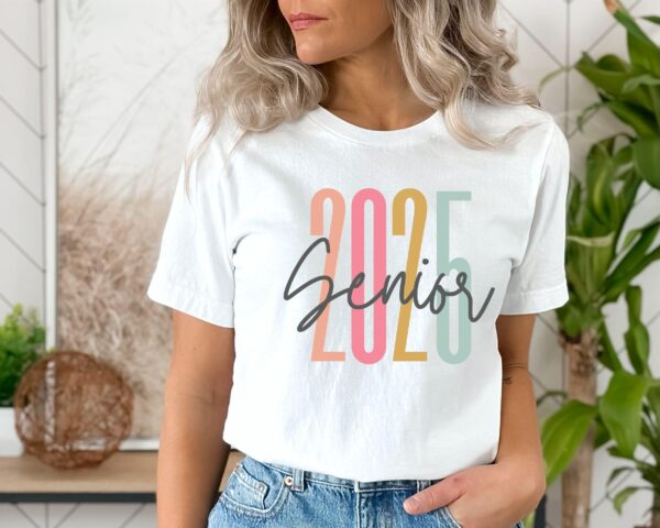 Senior 2025 Shirt, Back To School 2025, Senior Retro Shirt, 2025 Seniors Shirt, Senior 2025 Retro Shirt, Class of 2025 Senior Shirt, Graduation Gift - Image 8