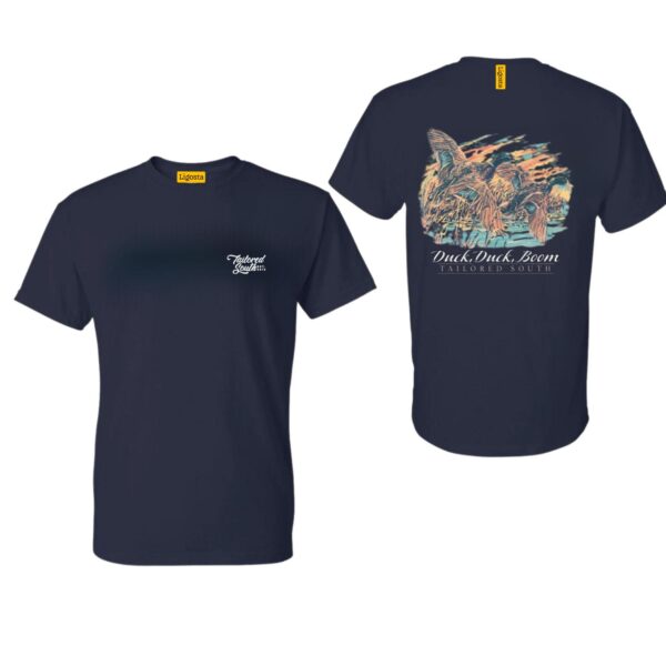 Duck Duck Boom TShirt, Vibrant Waterfowl Design, Perfect for Hunting Enthusiasts, Ideal for Outdoor Adventures, Cozy and Stylish, Unisex TShirt for Men and Women, Street Life Style - Image 3
