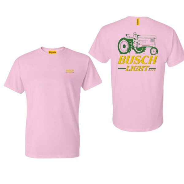 Busch LLight TShirt, Tractor Design, Men's Country Clothing, Perfect for Beer Lovers and Farmers, Ideal for Casual Wear, Comfortable and Stylish, TShirt For Men, TShirt For Women, Tops Underwear, Street Life Style - Image 2